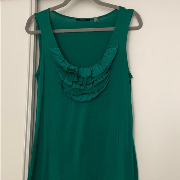 Elie Tahari Green Halter Top Small - Picture 2 of 3
